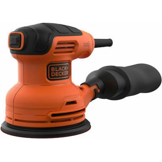 BLACK & DECKER ΕΚΚΕΝΤΡΟ ΤΡΙΒΕΙΟ 125mm 230W ΜΕ ΣΥΣΤΗΜΑ ΑΝΑΡΡΟΦΗΣΗΣ (BEW210-QS) 