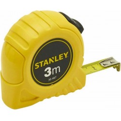 STANLEY ΜΕΤΡΟ ΠΛΑΣΤΙΚΟ ΚΙΤΡΙΝΟ 3m (0-30-487)