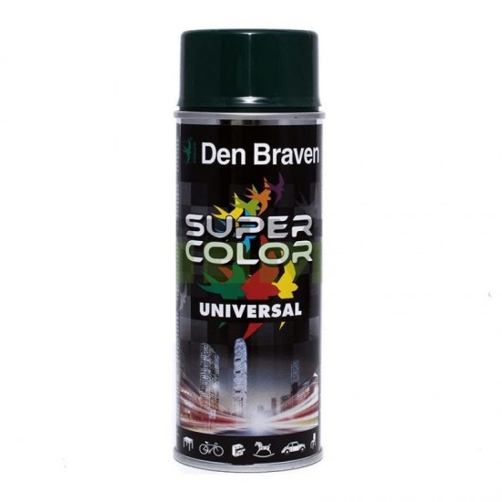 Den Braven Super Color Moss Green 400ml Σπρέι χρωμάτων