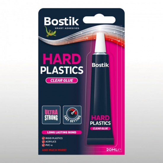 ΚΟΛΛΑ HARD PLASTICS CLEAR GLUE 20ml Κόλλες - Σφραγιστικά