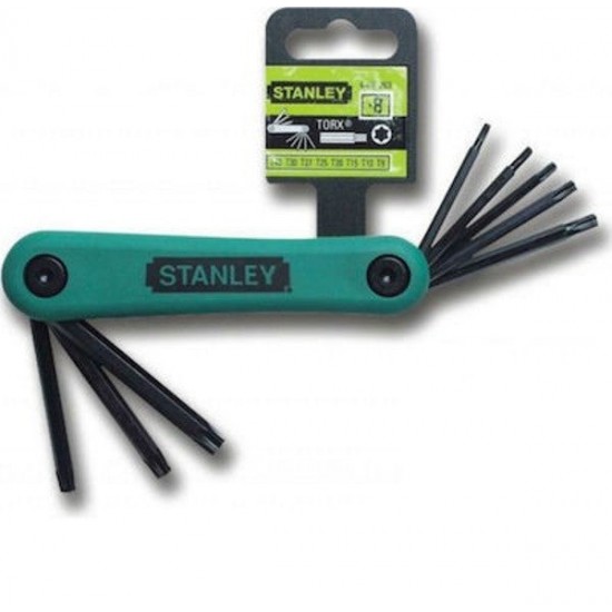 STANLEY ΣΕΤ TORX ΛΑΒΗΣ 8 ΤΕΜΑΧΙΩΝ (4-69-263) Κλειδιά