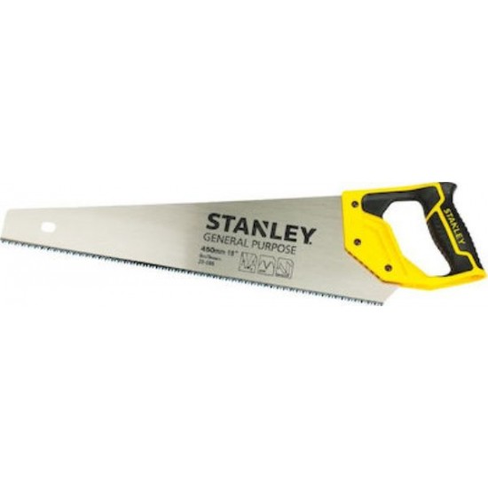 STANLEY ΠΡΙΟΝΙ ΓΕΝΙΚΗΣ ΧΡΗΣΗΣ 45cm/8TPI (1-20-086) Πριόνια