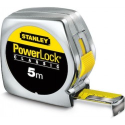 STANLEY POWERLOCK ΜΕΤΡΟ ΜΕ ΚΕΛΥΦΟΣ ABS 5m (0-33-195)