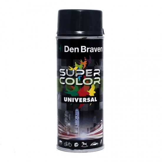 Den Braven Super Color Anthracite Grey 400ml Σπρέι χρωμάτων