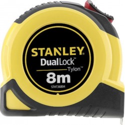 STANLEY ΜΕΤΡΟ TYLON DUAL LOCK ΠΛΑΣΤΙΚΟ 8m (STHT36804-0)